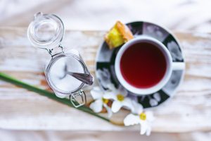 Tee mit Zucker - Gelassenheit