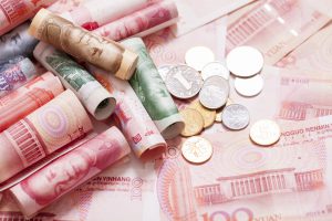 Chinesisches Geld - China wächst