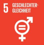 SDG 5: nachhaltige Ziele der UN, Nummer 5 widmet sich der Gleichstellung von Frauen und Männer