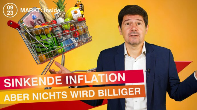 Sinkende Inflation - aber nichts wird billiger?