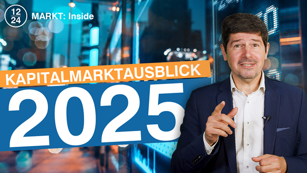 Valentin Hofstätter zu sehen mit dem Kapitalmarkt Ausblick 2025