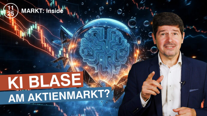 KI-Blase am Aktienmarkt - zu sehen Valentin Hofstätter
